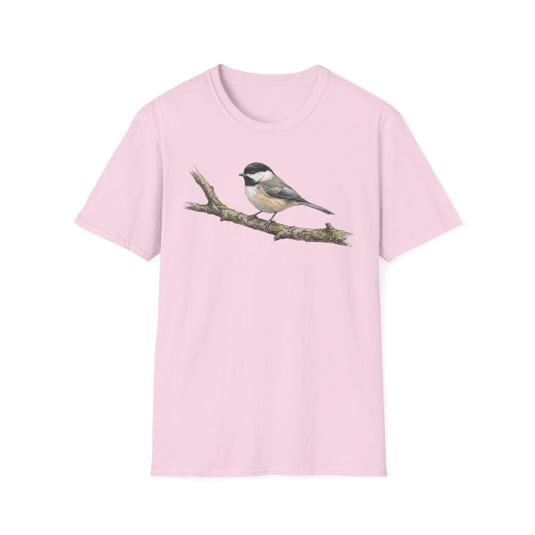 Copy of Chickadee Tee — Watercolor Songbird T‑Shirt