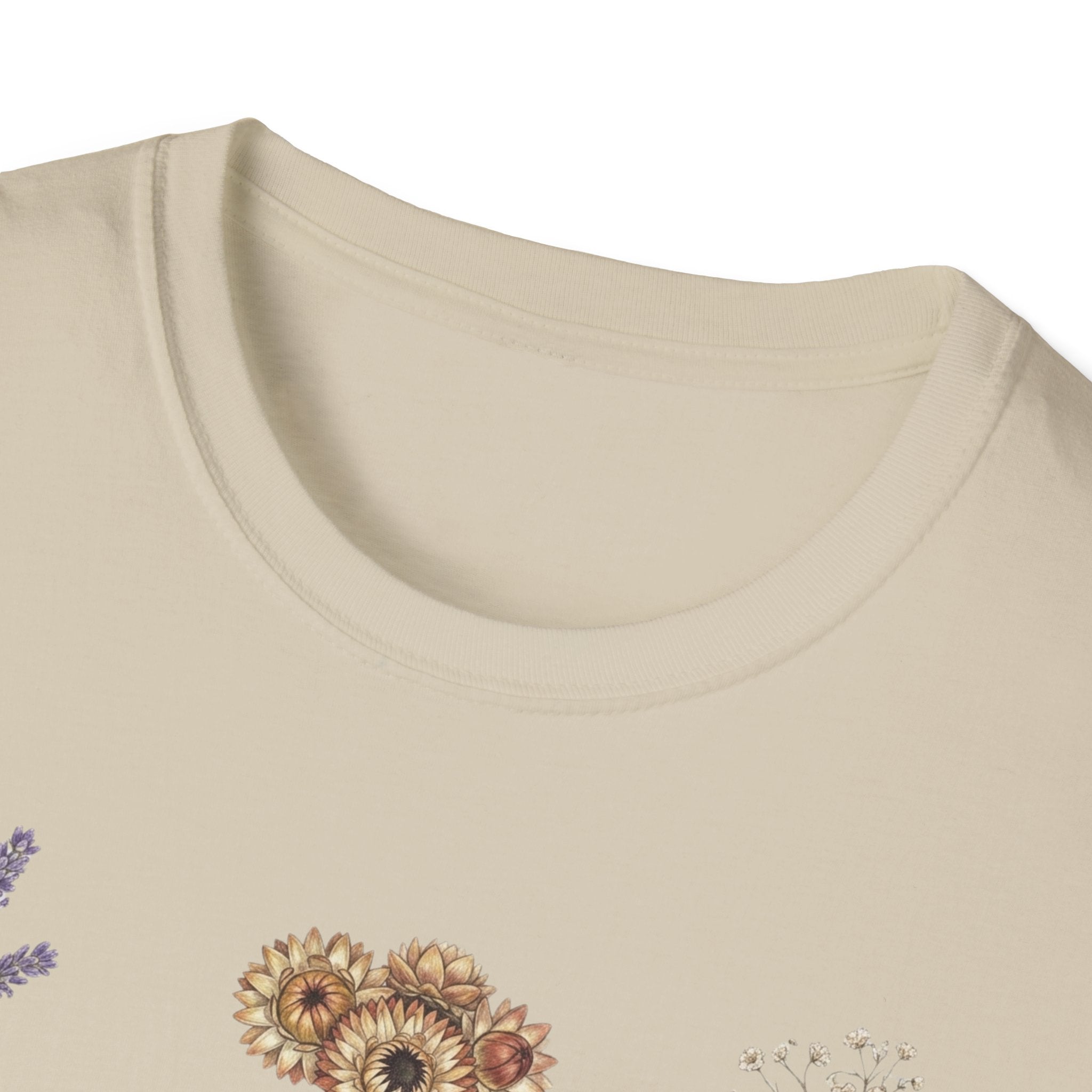 Floral Mini Bouquet T-Shirt — Vintage Botanical Graphic Tee