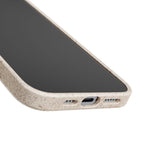 Biodegradable Phone Case — Eco-Friendly Forest Sketch Pattern