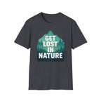"Get Lost in Nature" Pine Trees T-Shirt