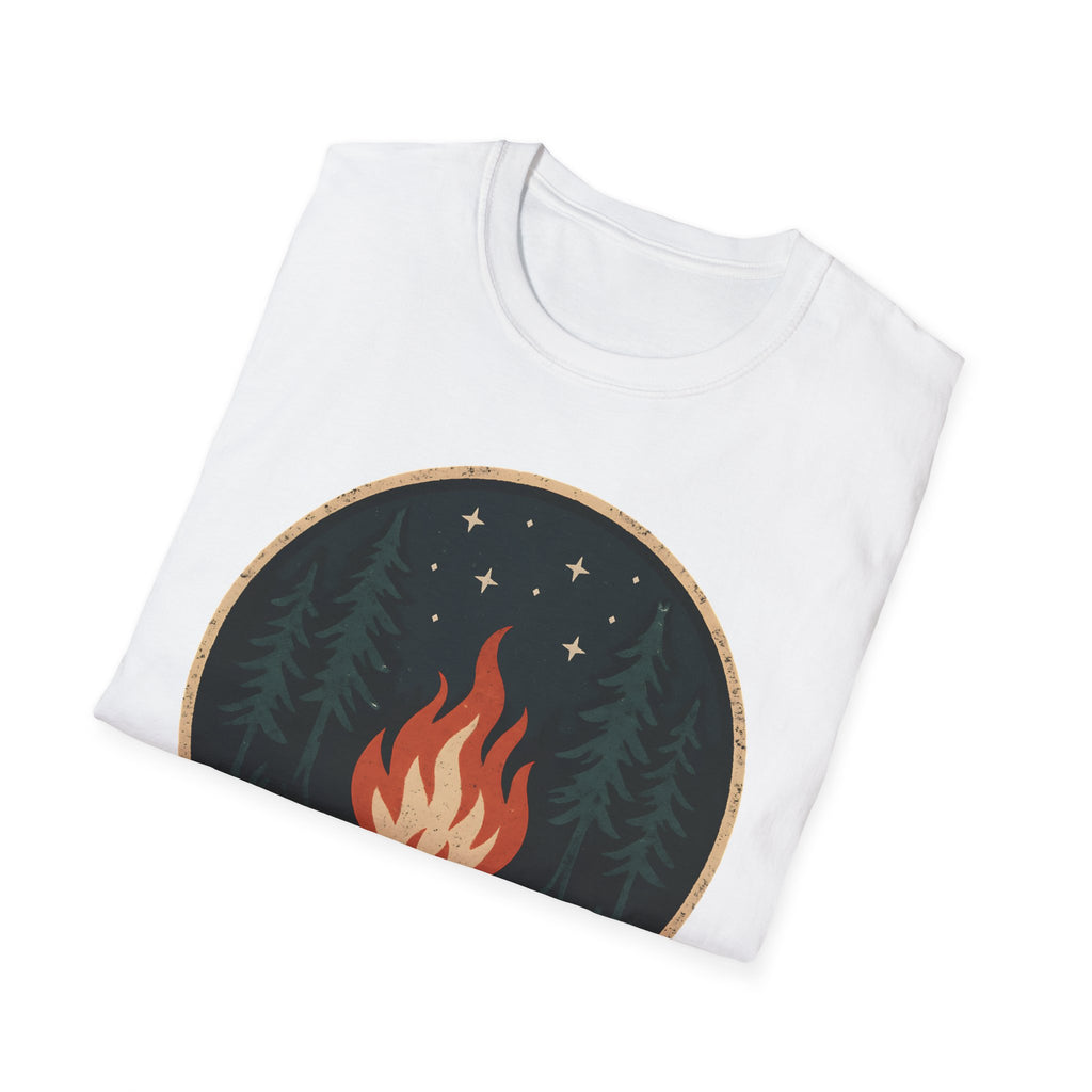 Forest Campfire at Night T-Shirt