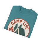 Camp Life T-Shirt — Tent & Campfire Outdoor Tee