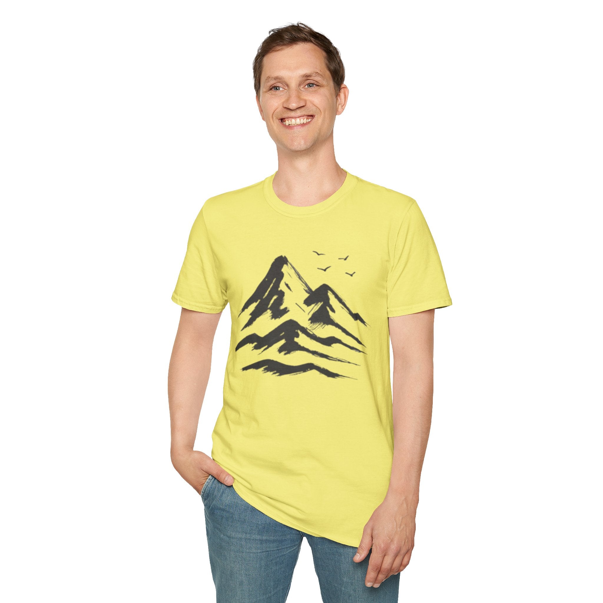 Mountains and Birds T-Shirt