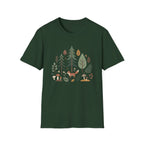 Woodland Fox T-Shirt — Nature Forest Camping Graphic Tee