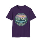 Kayak Sunset T‑Shirt — "Drift Into The Quiet Places" Outdoor Relaxation Tee