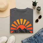 Chase The Sunrise Mountain T-Shirt — Sunrise & Peaks Graphic Tee