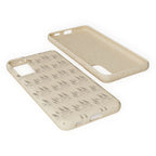 Biodegradable Phone Case — Eco-Friendly Forest Sketch Pattern