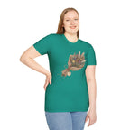 Floral Bouquet Graphic T-Shirt — Rustic Wildflower Bouquet Tee