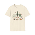 Woodland Fox T-Shirt — Nature Forest Camping Graphic Tee
