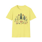 Woodland Fox T-Shirt — Nature Forest Camping Graphic Tee