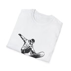 Snowboarder Graphic Tee — Snowboarding Action Shirt