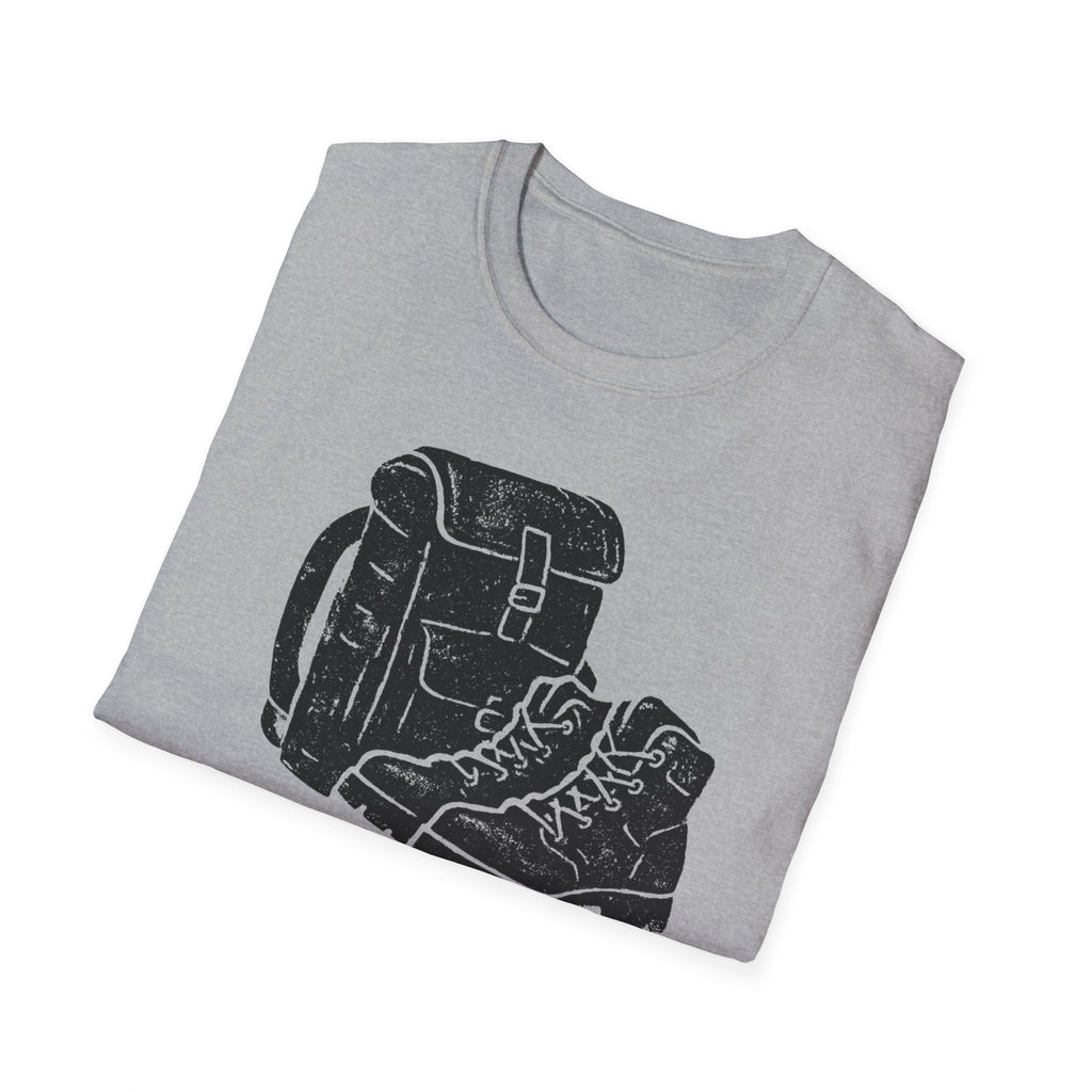 Boots & Backpack "I'd Rather Be Hiking" T-Shirt