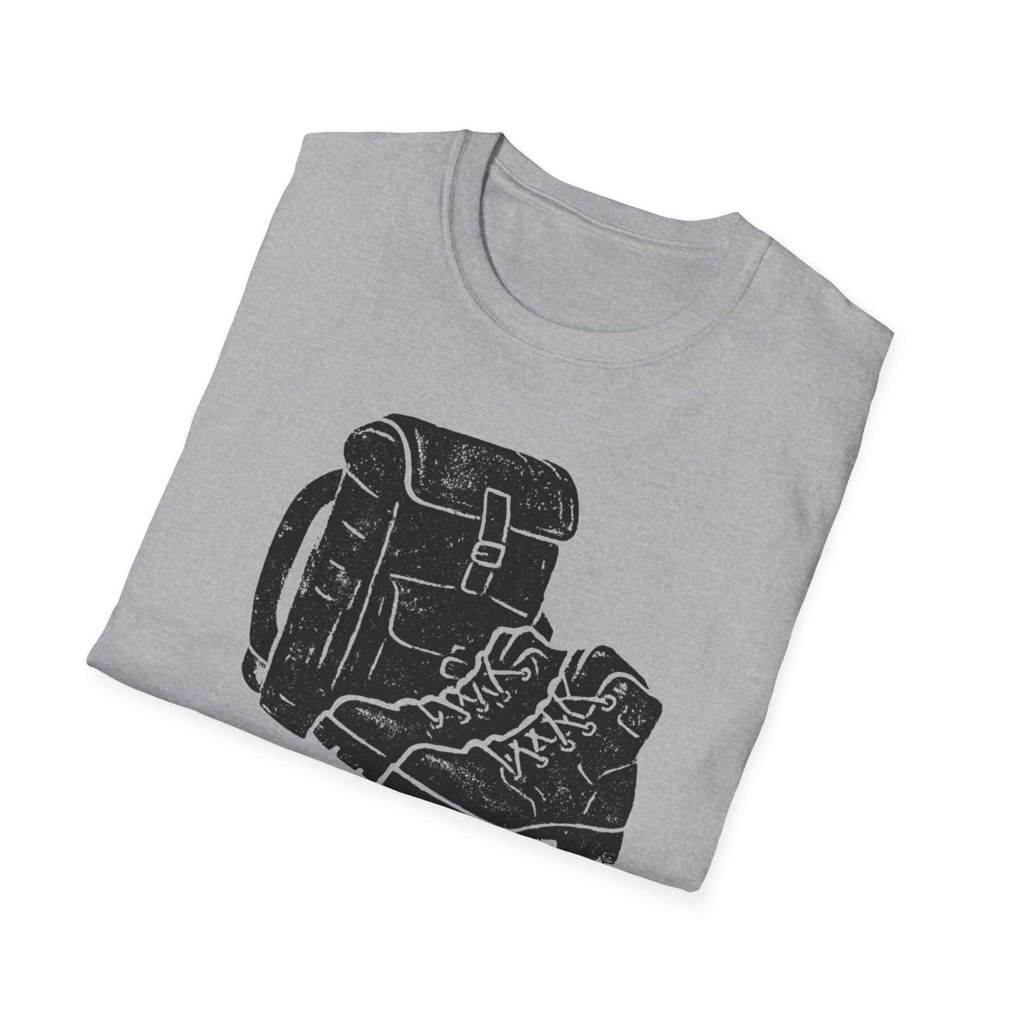 Boots & Backpack "I'd Rather Be Hiking" T-Shirt