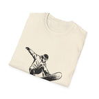 Snowboarder Graphic Tee — Snowboarding Action Shirt