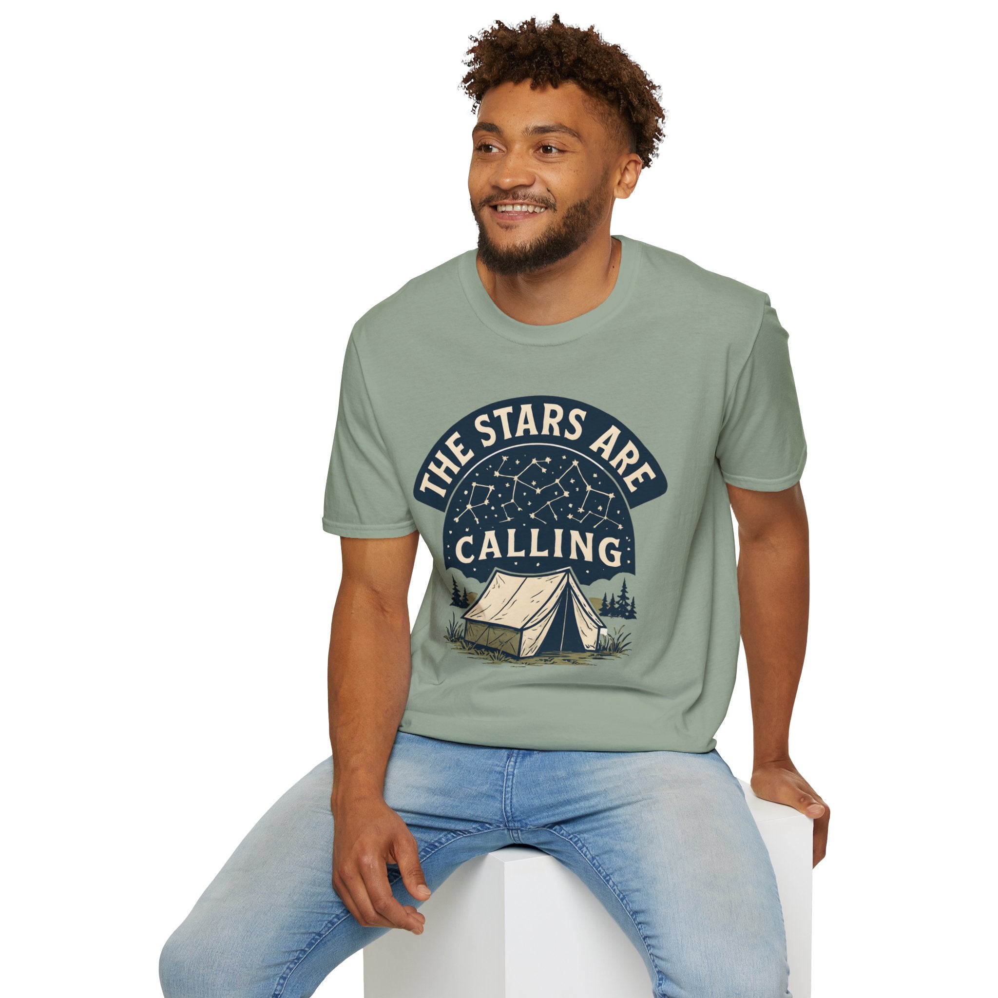 "The Stars Are Calling" Tent T-Shirt