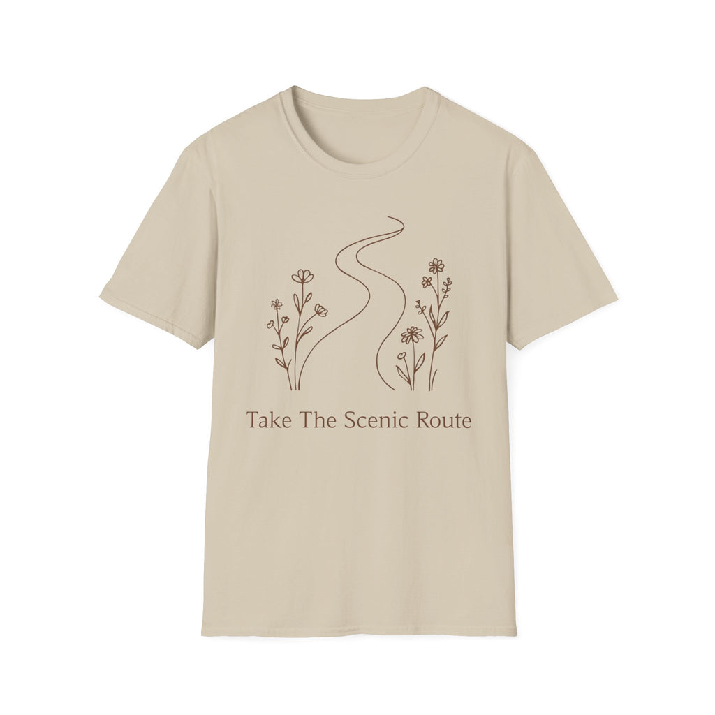 Winding Path "Take The Scenic Route" T-Shirt