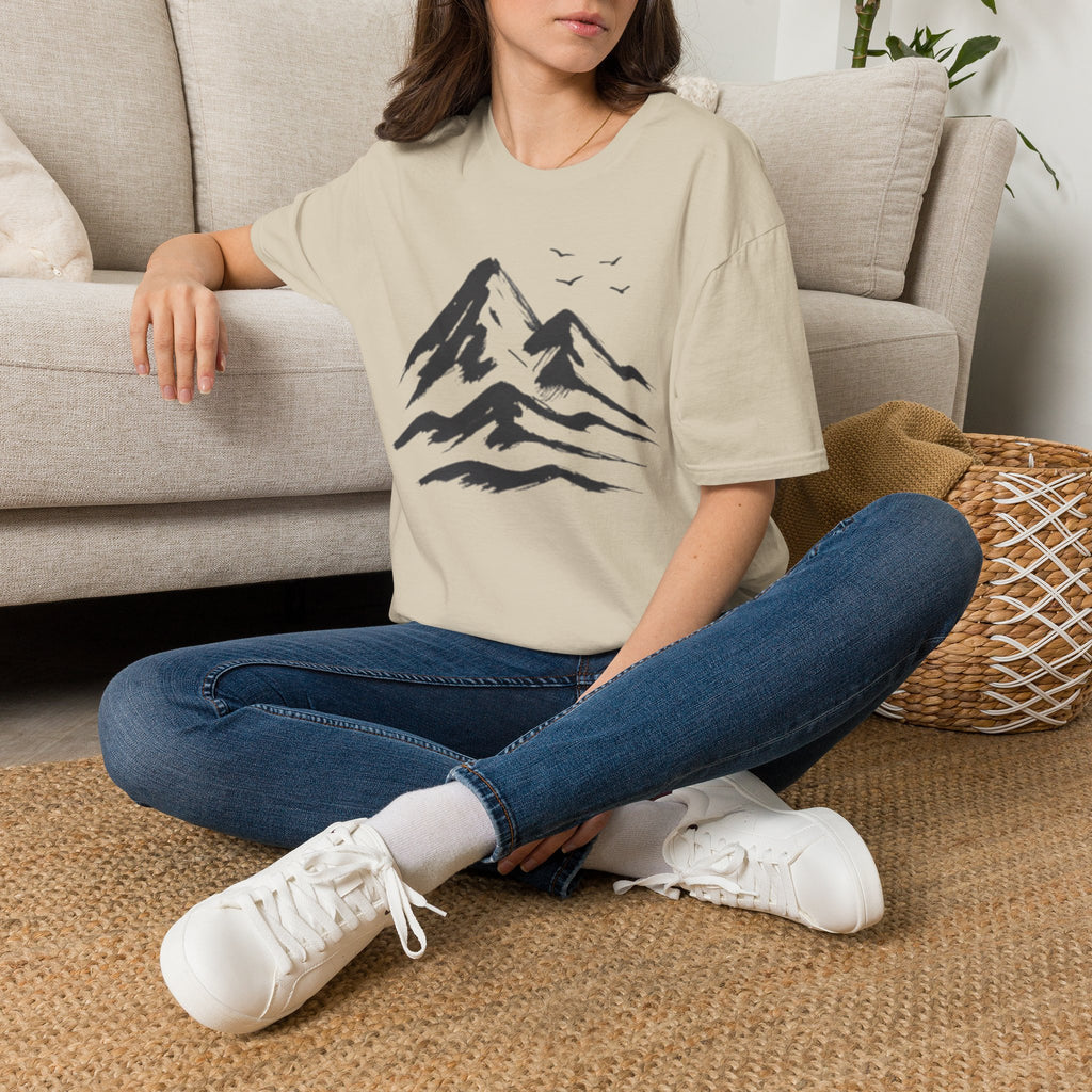 Mountains and Birds T-Shirt